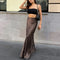 Leopard Print Dress Fashion Mermaid Skirt Womens Clothing